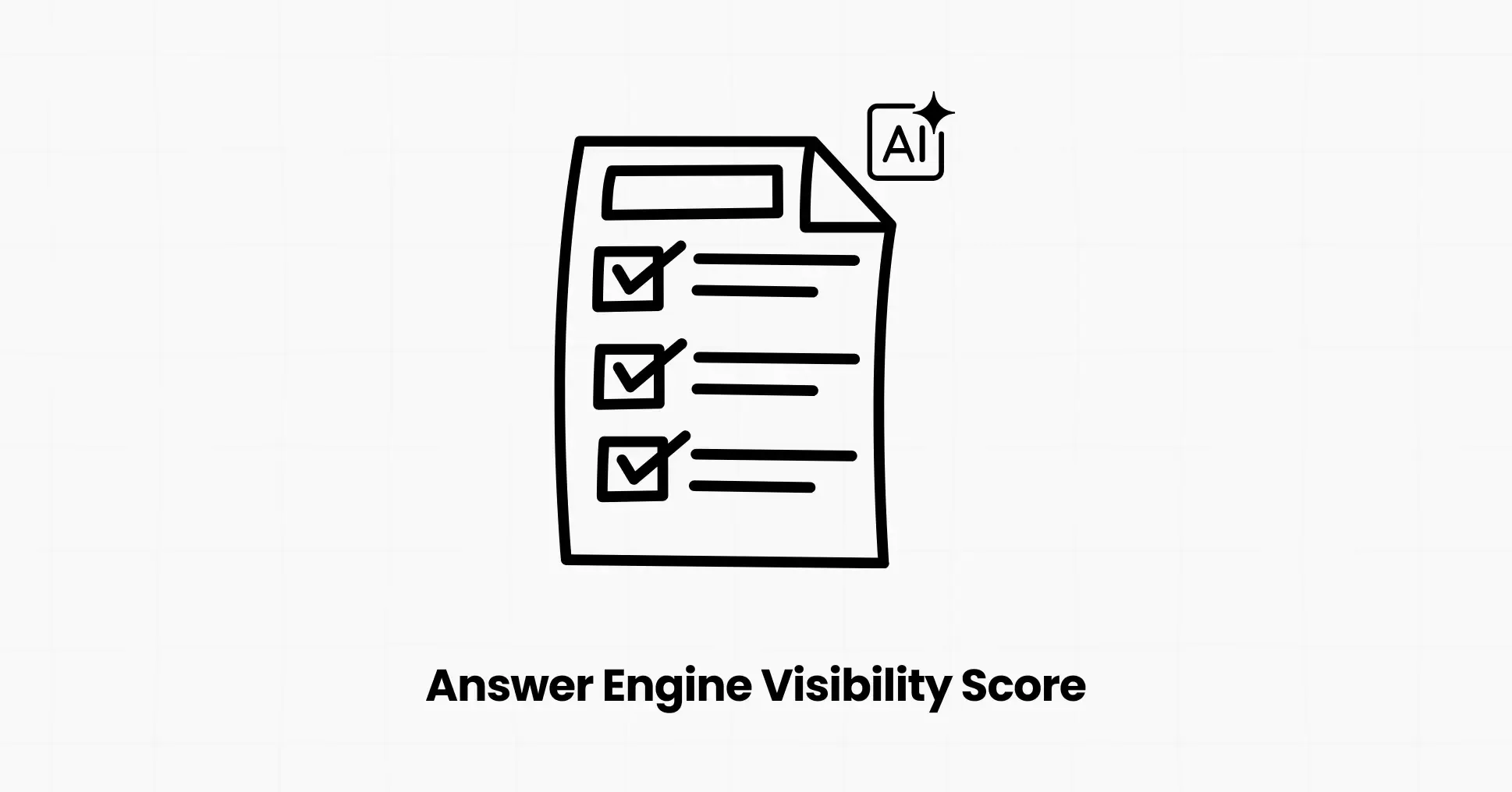 Answer Engine Visibility Score