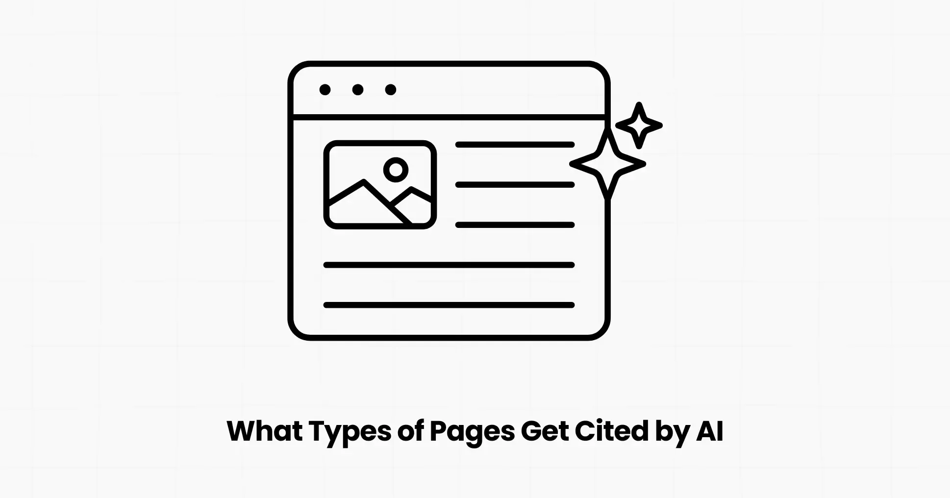 What Types of Pages Get Cited by AI?