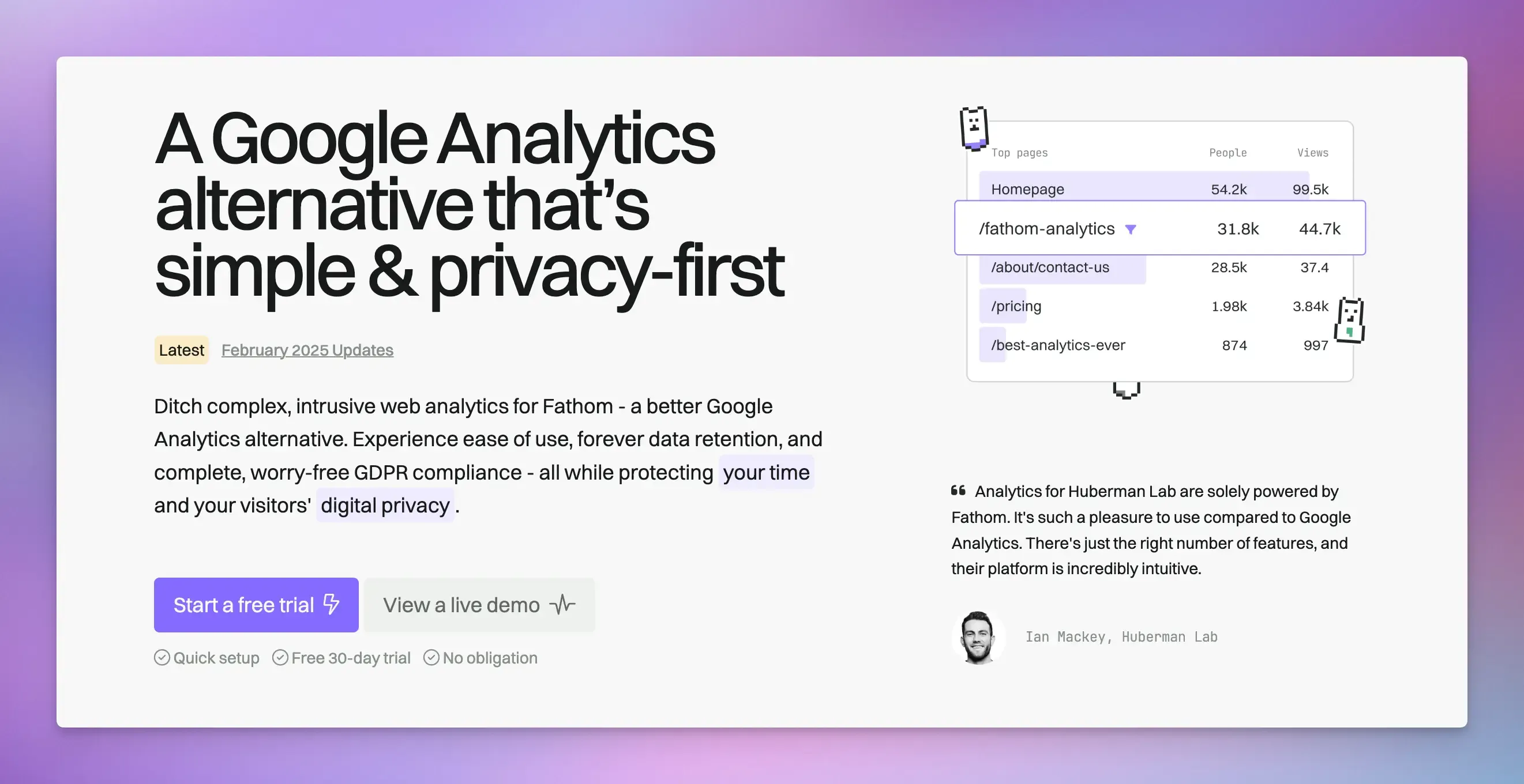 Fathom Analytics